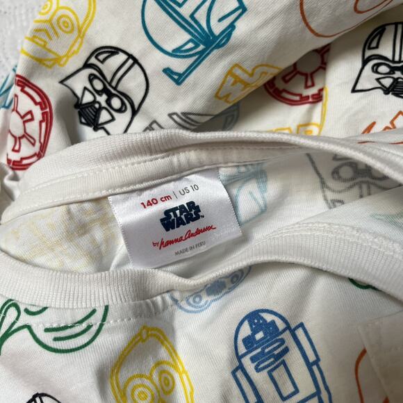 Hanna Andersson Star Wars Print Dress Size 10 - Picture 3 of 7